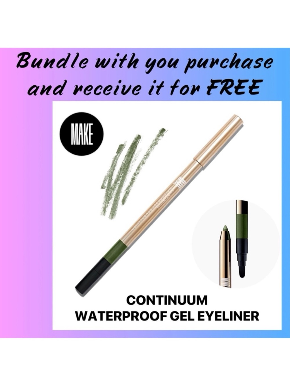 MAKE Beauty Gel Eyeliner Waterproof